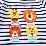 100% Cotton Animals T-Shirts For Boys - Image 5