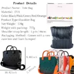 Casual Waterproof Beach Bags For Women - Image 6