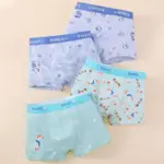 4PCS Cotton Underwear For Boys