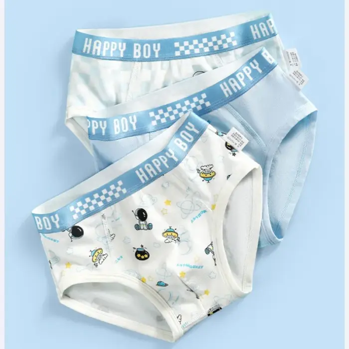 6PCS Breathable Knickers For Boys - Image 5