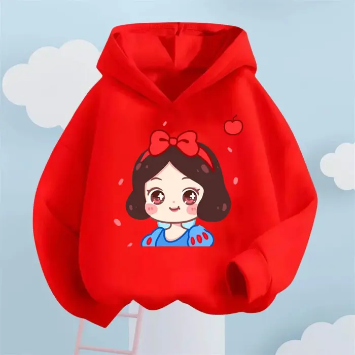 Snow White Hoodies For Girls - Image 3