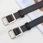 Minimalist Metal Buckle Belts For Women - Image 5