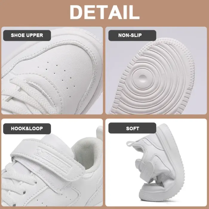 New Soft Pu Leather Sneakers For Boys - Image 6