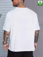 Cotton Round Neck T-Shirts For Men - Image 2