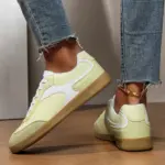 Casual PU Leather Sneakers For Women - Image 6