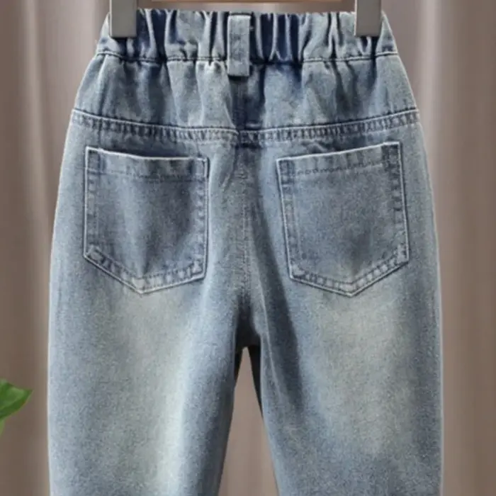 New Elastic Jeans For Boys - Image 3