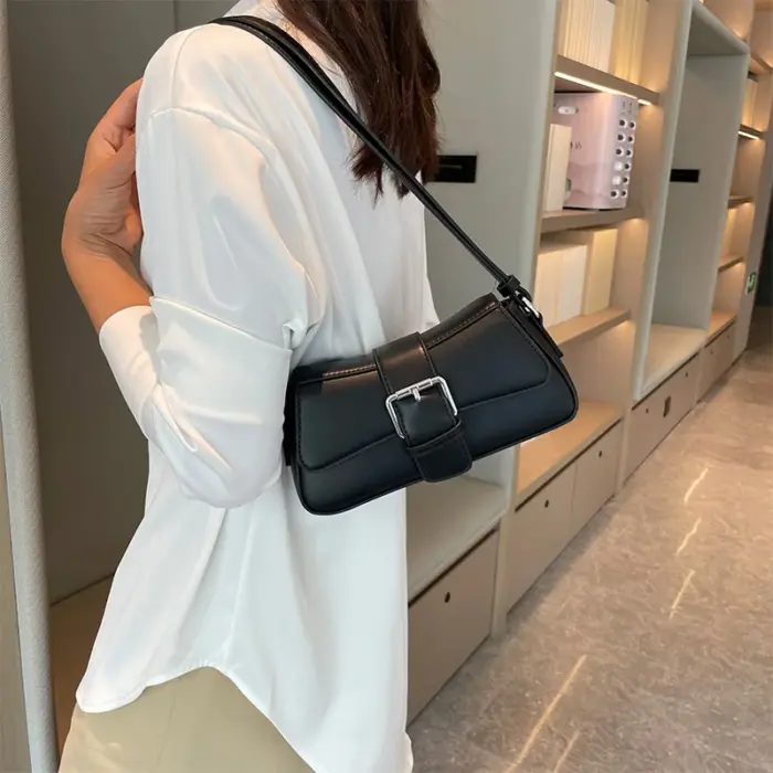 Luxury PU Leather Shoulder Bags For Women - Image 3