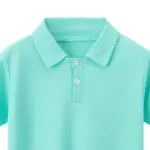 Solid Color Polo For Boys - Image 6