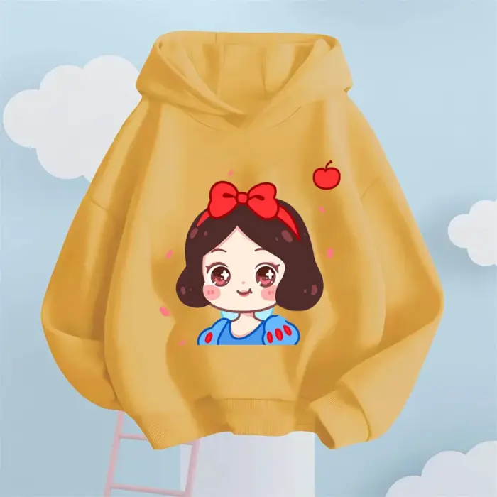 Snow White Hoodies For Girls - Image 2