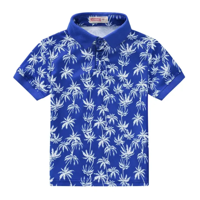 Casual Print Polo Shirts For Boys - Image 2