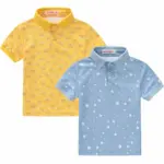 Casual Print Polo Shirts For Boys