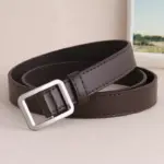 Minimalist Metal Buckle Belts For Women