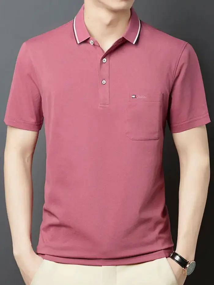 New Soft Cotton Polo For Men - Image 5