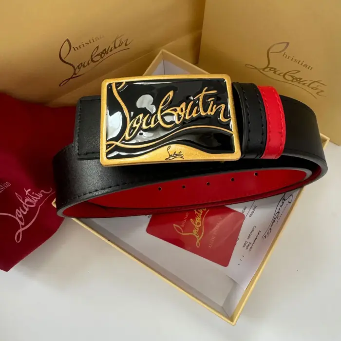 Luxury PU Leather Buckle Belts For Men - Image 2