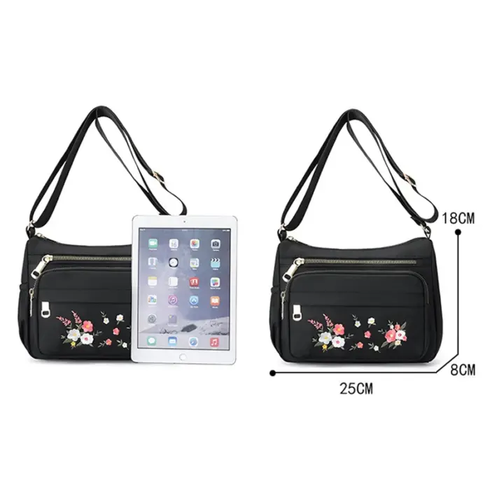 Casual Embroidery Shoulder Bags For Women - Image 6