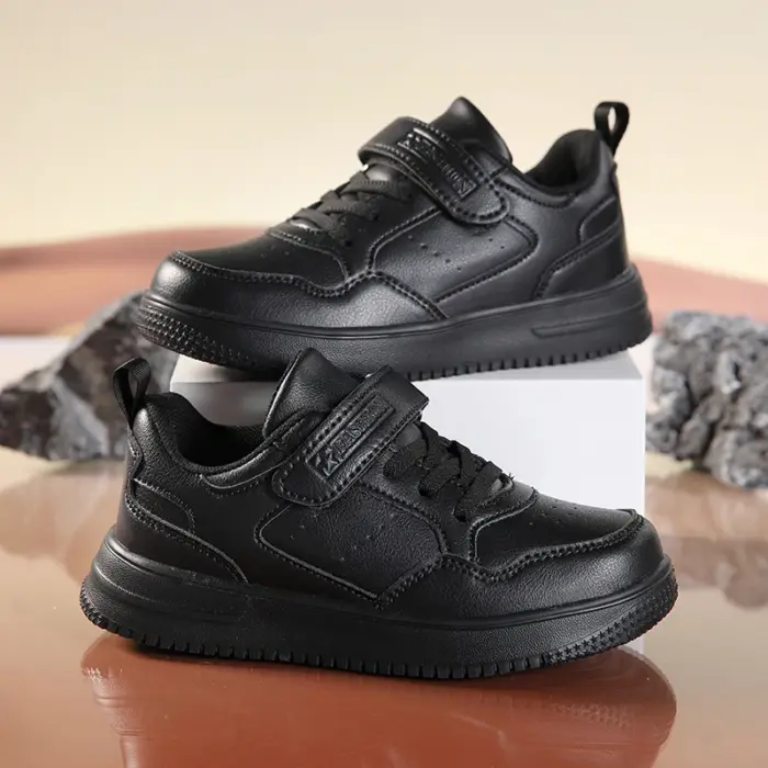 New Soft Pu Leather Sneakers For Boys - Image 3