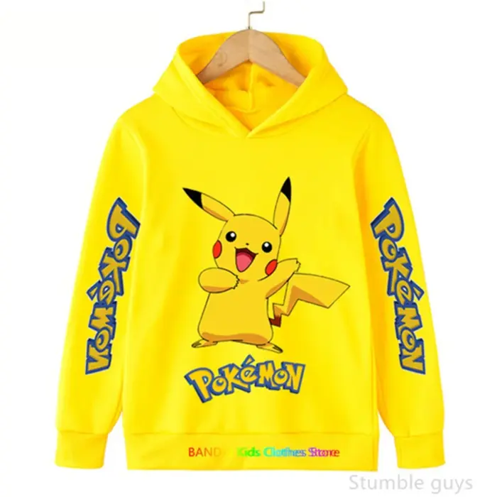 Pikachu Hoodies For Kids - Image 1