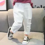Casual Ripped Jeans For Boys - Image 3