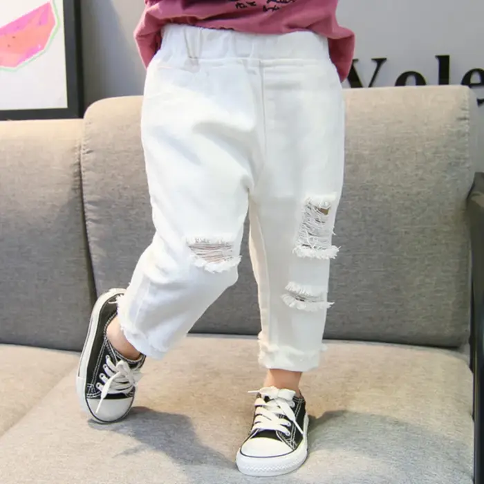 Casual Ripped Jeans For Boys - Image 3