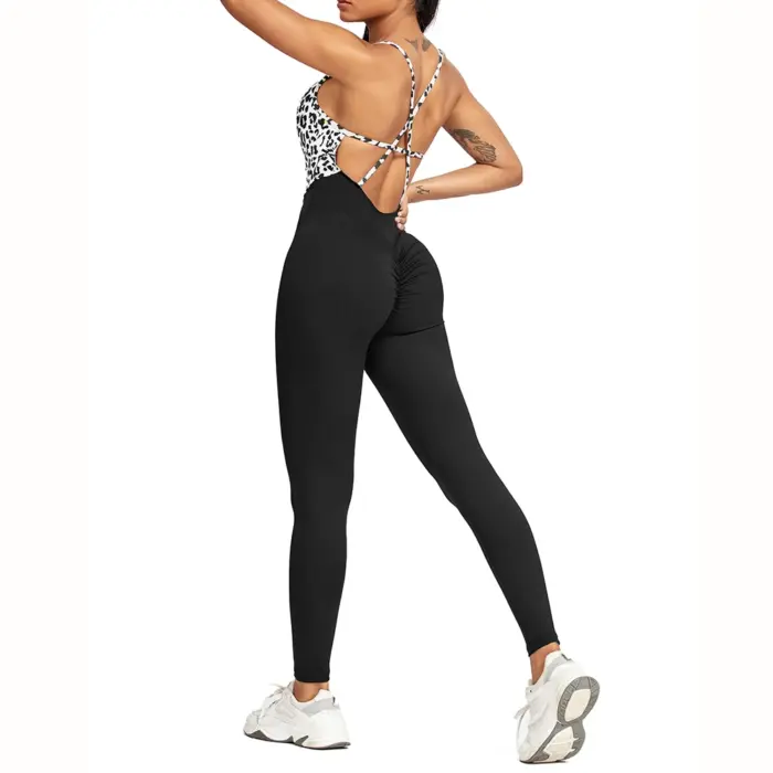 Leopard Yoga Set For Women - Image 2