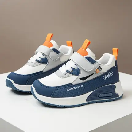 PU Leather Soft-Soled Trainers For Boys