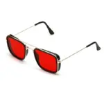 Metal Square Frame Sunglasses For Men - Image 4
