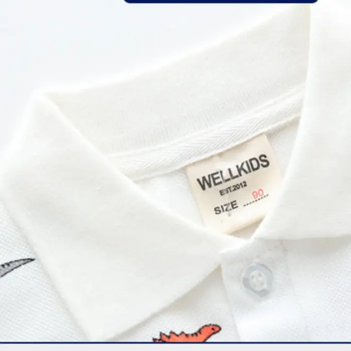 Dinosaur Polo Shirts For Boys - Image 5