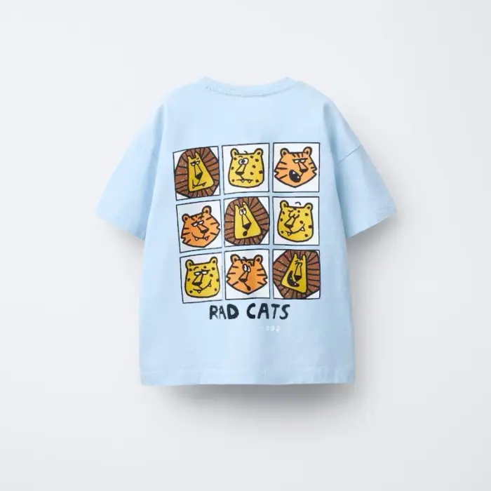 Cute Tees Full Print T-shirts For Boys - Image 1