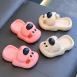 Cute Puppy Face Slippers For Kids - Image 3