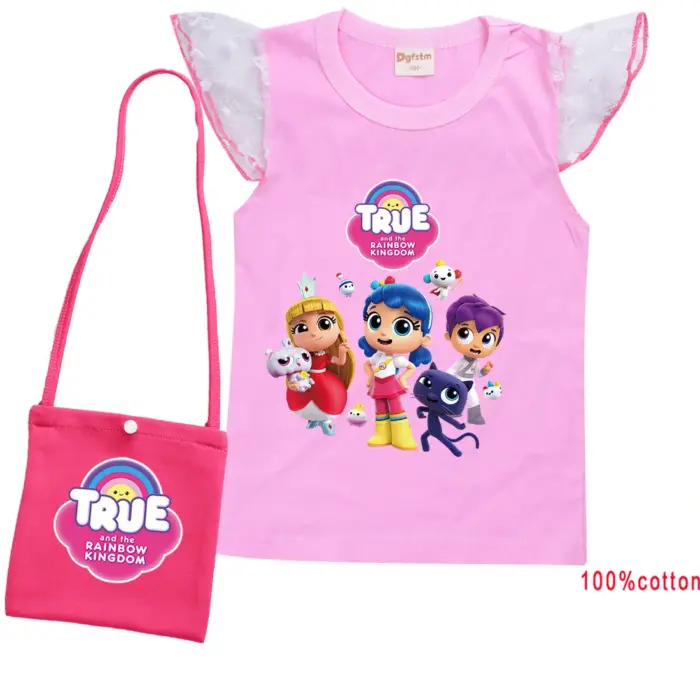 Rainbow Kingdom T-Shirts With Bag - Image 1
