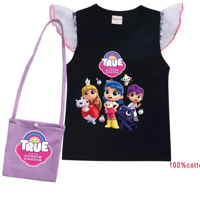 Rainbow Kingdom T-Shirts With Bag - Image 6