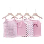 4Pcs Pink Tank Tops For Girls - Image 4