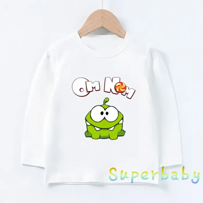 Cartoon Print Long Sleeve T-Shirts For Kids - Image 2