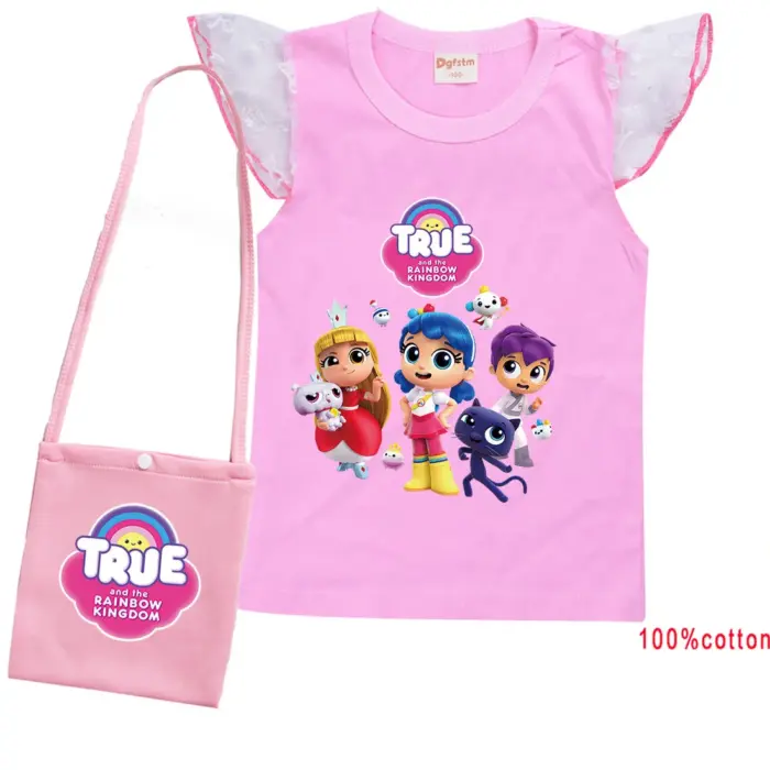 Rainbow Kingdom T-Shirts With Bag - Image 4