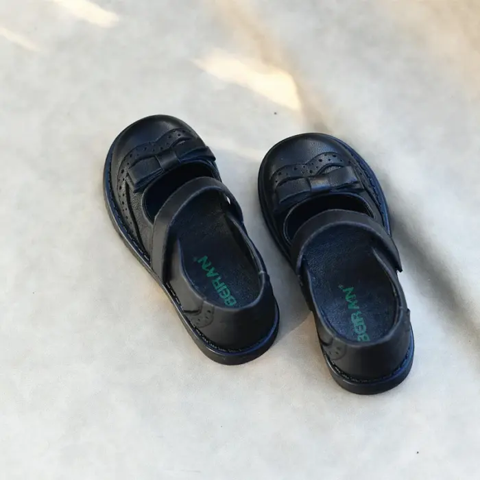 High Quality Leather School Shoes For Girls - Image 5