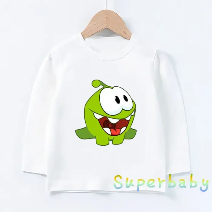 Cartoon Print Long Sleeve T-Shirts For Kids - Image 3