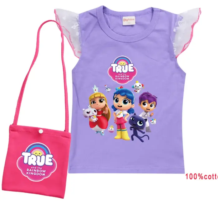 Rainbow Kingdom T-Shirts With Bag - Image 3