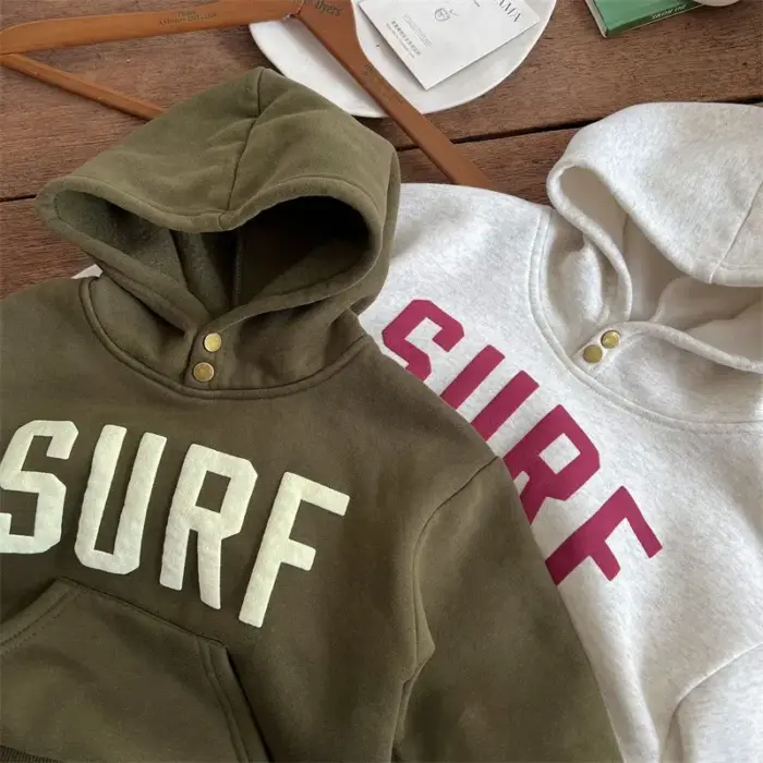 Casual Letter Sweatshirts For Kids - Image 5