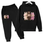New Trendy Labubu Tracksuits For Girls - Image 2