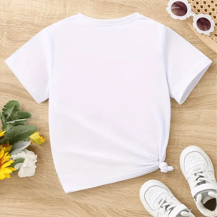 100% Cotton T-Shirt For Girls - Image 2