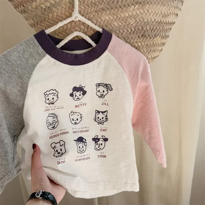 Cotton Long Sleeve T-Shirts For Girls - Image 6