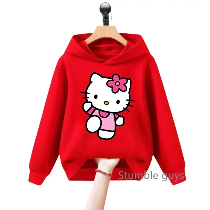 Hello Kitty Hoodies For Girls - Image 3