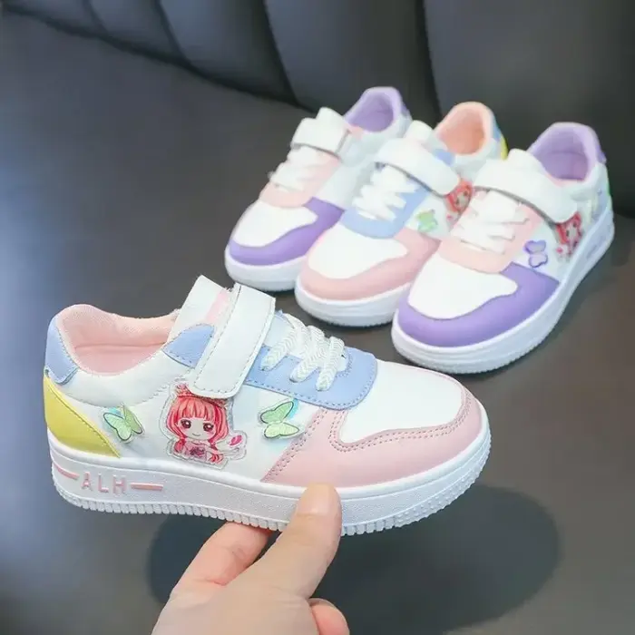 Anti-Slip Cartoon Sneakers For Girls - Image 3