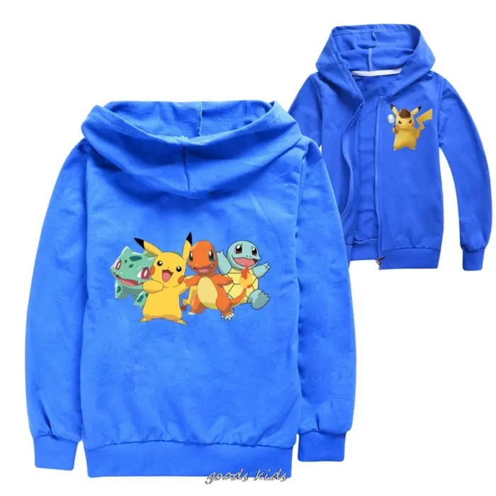 Casual Pokémon Hoodie For Girls - Image 5