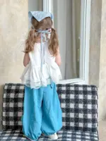 New Lace Sleeveless Shirts For Girls - Image 4
