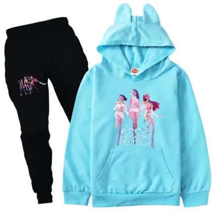 Kpop Demon Hunter Tracksuits For Girls