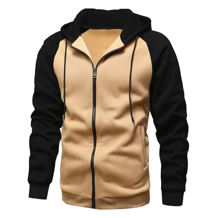 Casual Zipper Hoodies For Men - Image 4