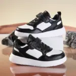 Breathable Pu Leather Sneakers For Girls - Image 6