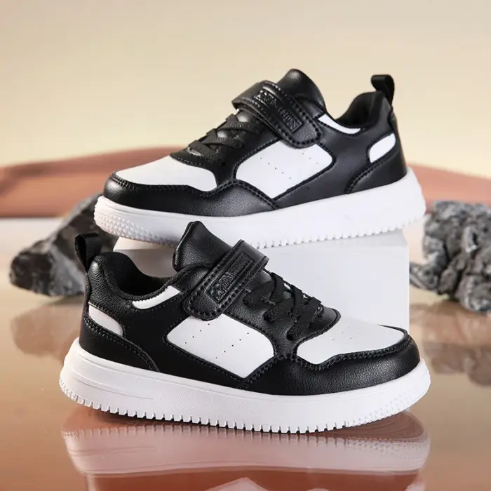 Breathable Pu Leather Sneakers For Girls - Image 6
