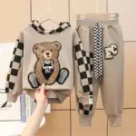 New Cotton Bear Tracksuits For Girls